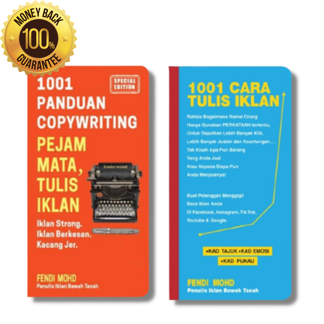 Combo Buku Merah & Biru